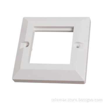 2-port UK Style Faceplate